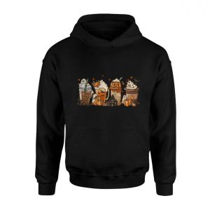 Pumpkin Spice Ghost Coffee Halloween T shirt 2 1.jpg