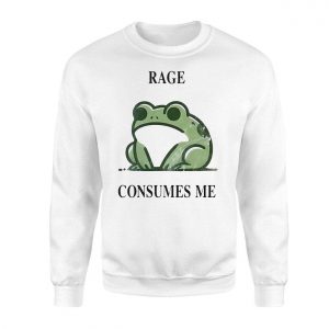 Rage Consumes Me Frog Meme T Shirt Funny Animal Humor Tee 3 1.jpg