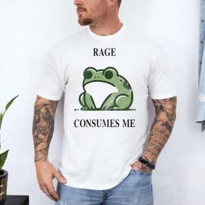 Rage Consumes Me Frog Meme T Shirt Funny Animal Humor Tee 4 1.jpg