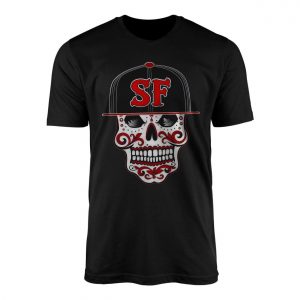 SF Sugar Skull Baseball Fan T Shirt 1 1.jpg