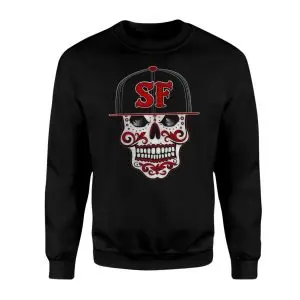 SF Sugar Skull Baseball Fan T-Shirt 9 SF Sugar Skull Baseball Fan T Shirt 3 1.jpg