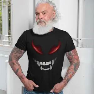 Scary Red Eyes Evil Smile Halloween T-Shirt 13 Scary Red Eyes Evil Smile Halloween T Shirt 7 1.jpg