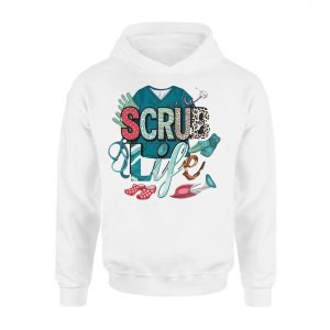 Scrub Life Nurse Medical Uniform Graphic T Shirt 2 1.jpg