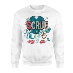 Scrub Life Nurse Medical Uniform Graphic T Shirt 3 1.jpg