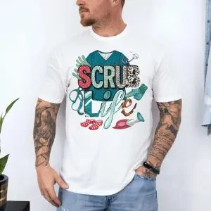 Scrub Life Nurse Medical Uniform Graphic T-Shirt 10 Scrub Life Nurse Medical Uniform Graphic T Shirt 4 1.jpg