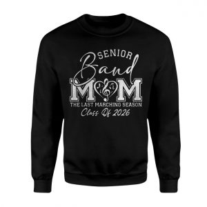 Senior Band Mom T Shirt Class of 2026 Marching Season Music Tee 3 1.jpg