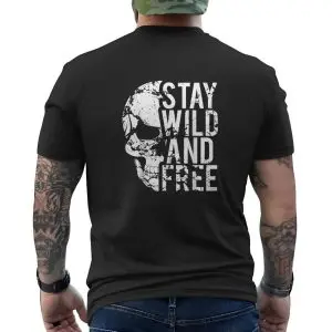 Stay Wild and Free Skull Graphic T-shirt 12 Stay Wild and Free Skull Graphic T shirt 6 1.jpg