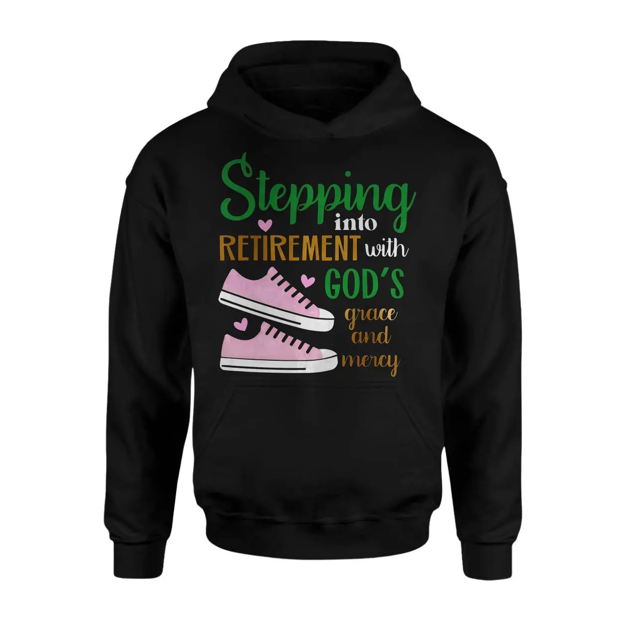 Stepping Into Retirement With Gods Grace and Mercy T Shirt 2 1.jpg