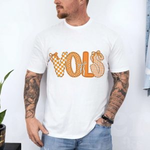 Tennessee Vols Checkerboard Pattern T Shirt 4 1.jpg