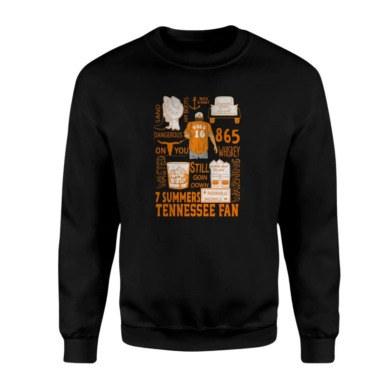 Tennessee Vols Fan T-Shirt with Whiskey and Country Music Tee 3 Tennessee Vols Fan T Shirt with Whiskey and Country Music Tee 3 1.jpg