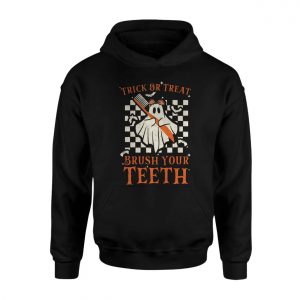 Trick or Treat Brush Your Teeth Ghost Halloween T Shirt 2 1.jpg