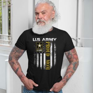 U.S. Army Proud Mom T Shirt Military Family Support Tee 7 1.jpg