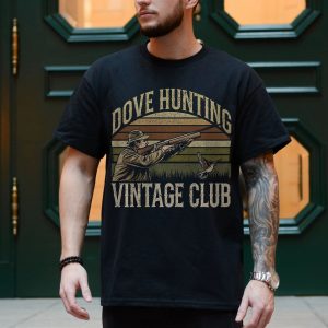 Vintage Dove Hunting Club Retro Bird Hunter T Shirt 4 1.jpg