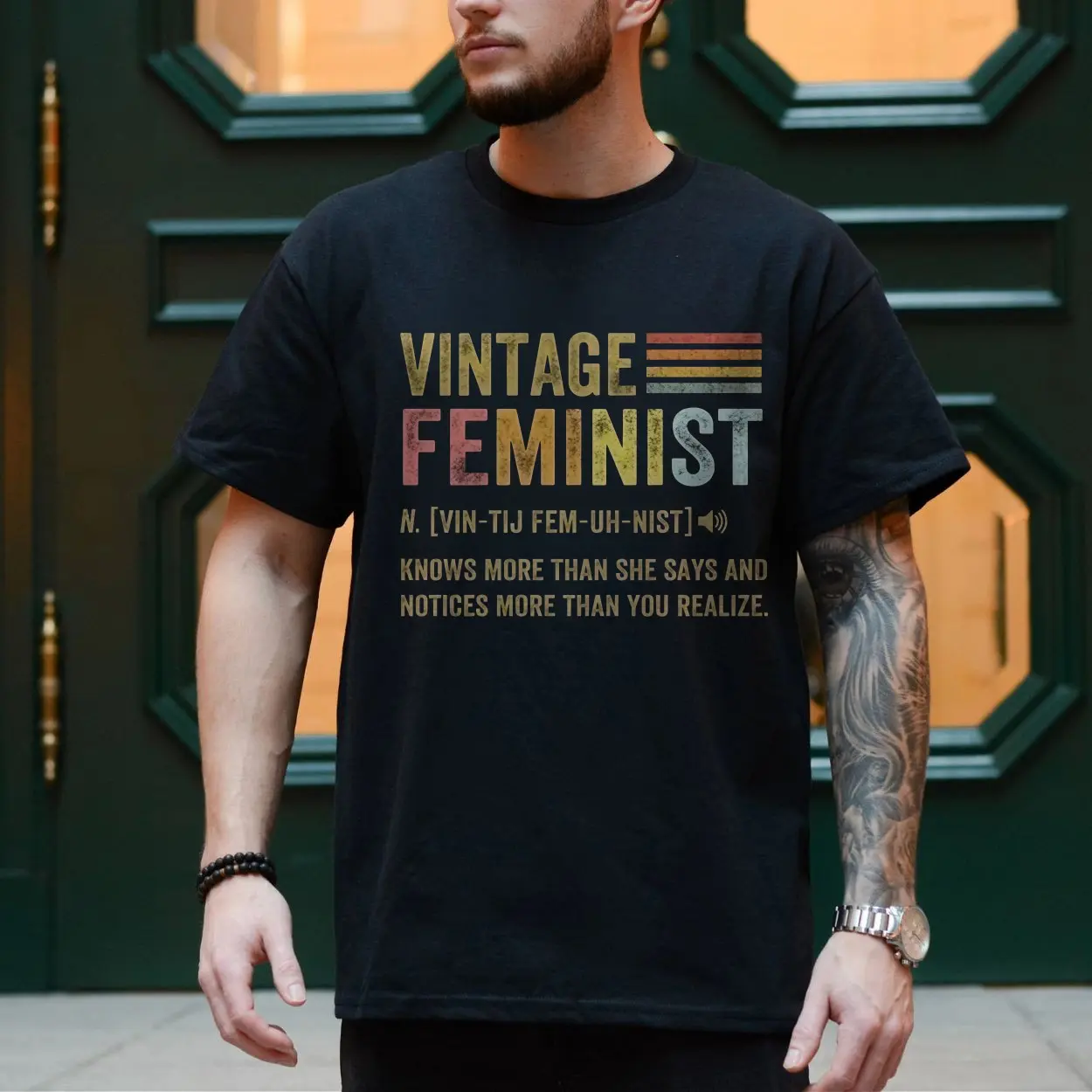 Vintage Feminist Definition Retro Graphic T Shirt 4 1.jpg