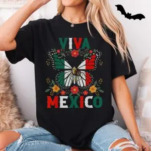 Viva Mexico Butterfly T-Shirt Mexican Flag Independence Tee 11 Viva Mexico Butterfly T Shirt Mexican Flag Independence Tee 5 1.jpg