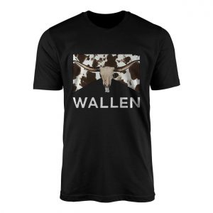 Wallen Western Longhorn Skull Graphic T Shirt 1 1.jpg
