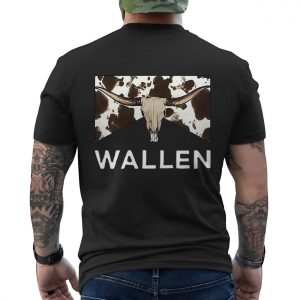 Wallen Western Longhorn Skull Graphic T Shirt 6 1.jpg