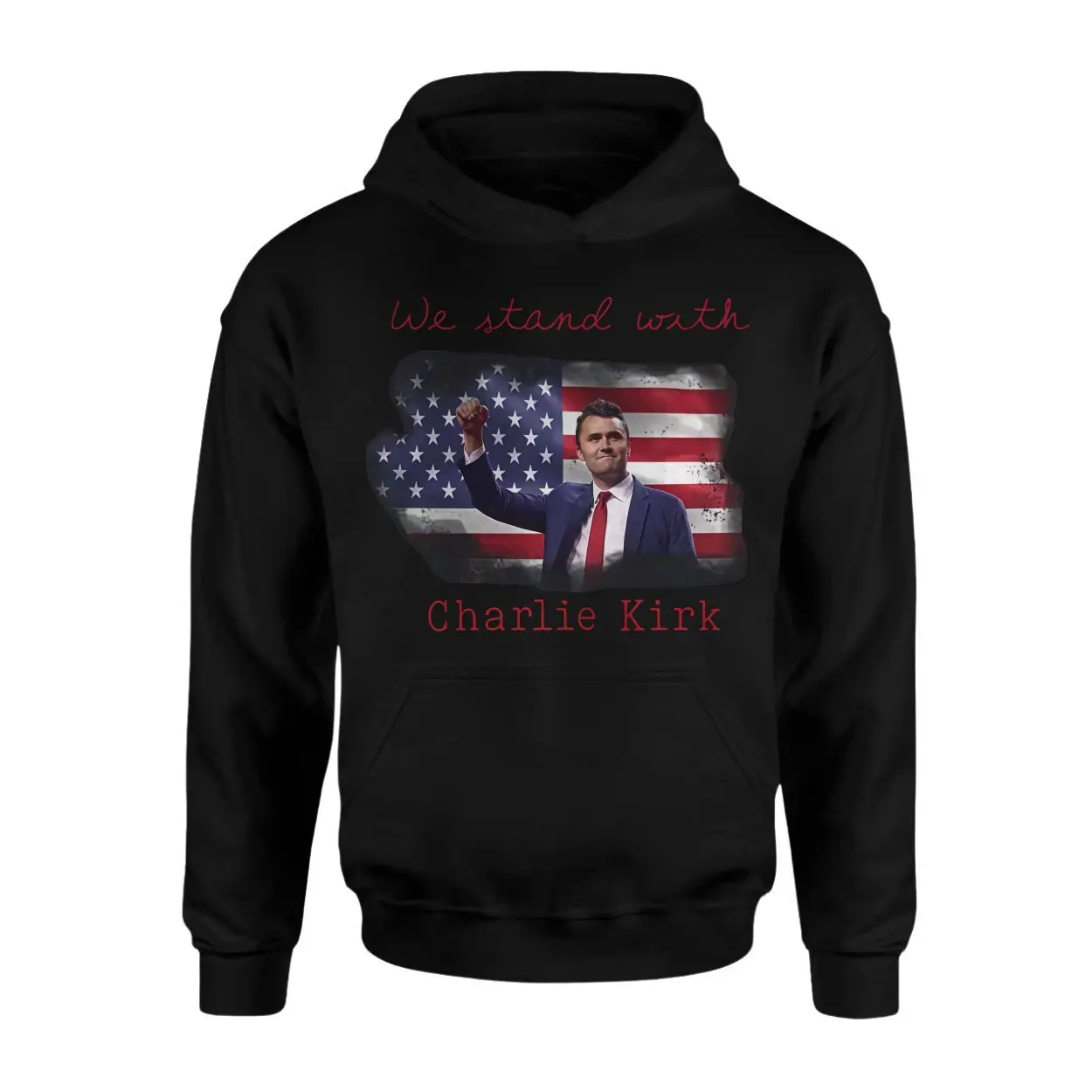 We Stand With Charlie Kirk Patriotic T-Shirt 2 We Stand With Charlie Kirk Patriotic T Shirt 2 1.jpg