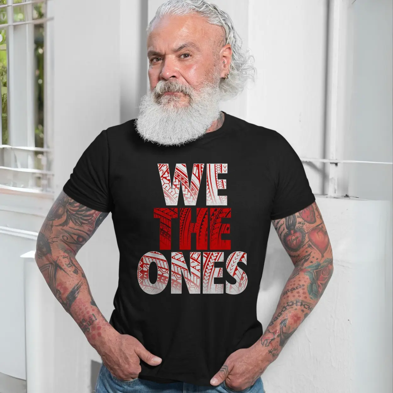 We The Ones Tribal Pattern T Shirt 7 1.jpg