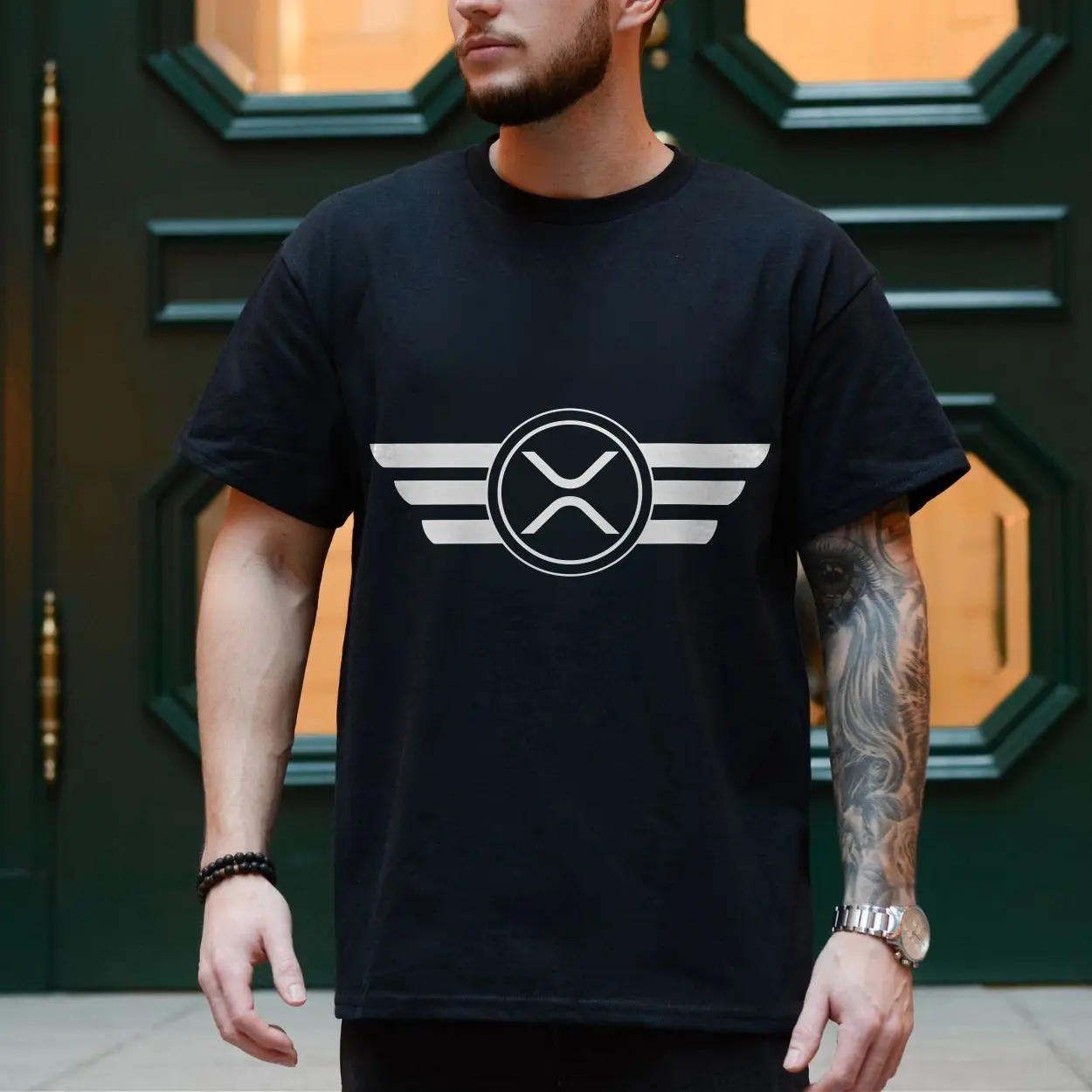 XRP Wings Logo T Shirt Cryptocurrency Fan Crypto Merch Tee 4 1.jpg