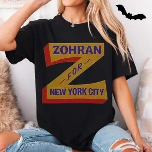 Zohran for New York City Campaign Support T-Shirt 11 Zohran for New York City Campaign Support T Shirt 5 1.jpg