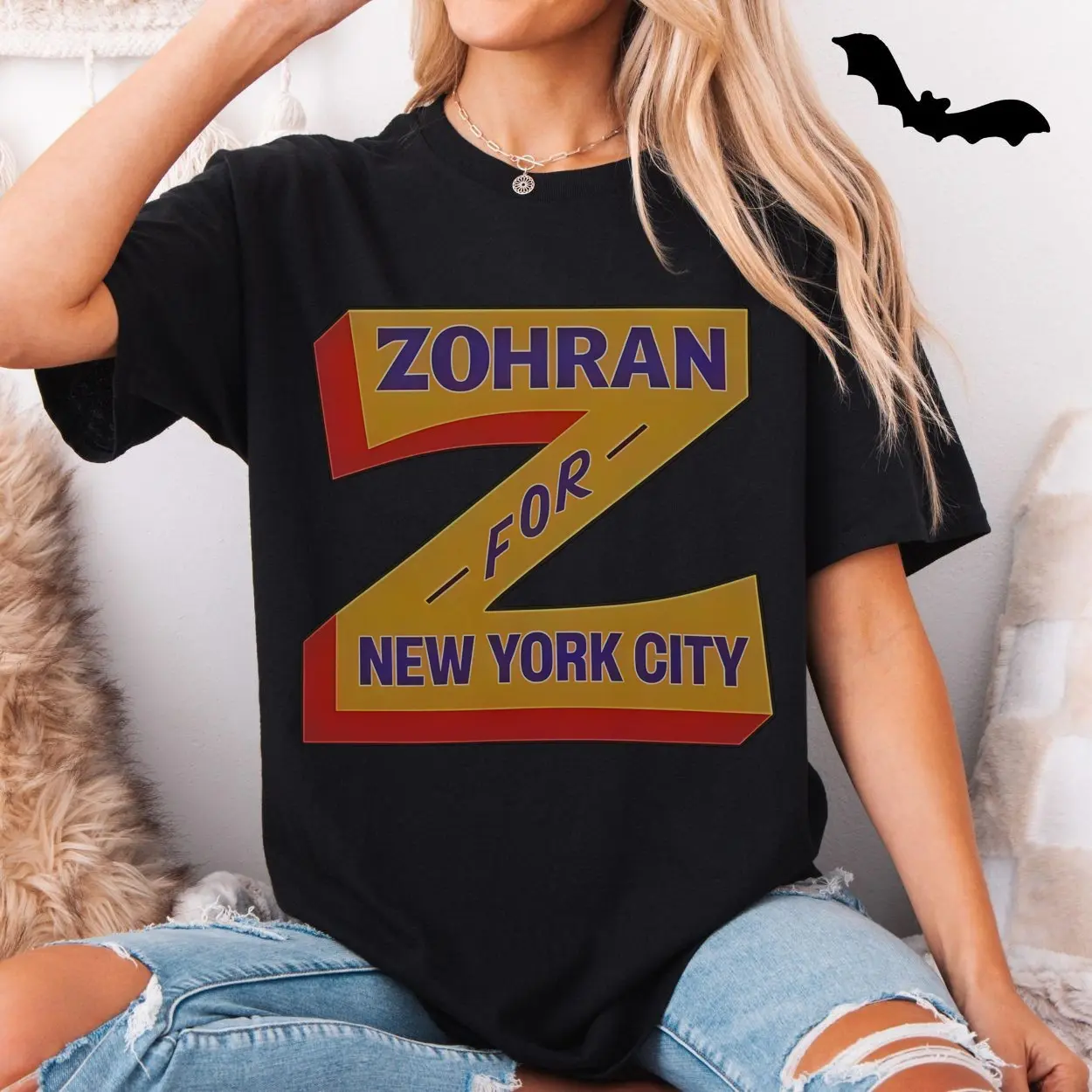 Zohran for New York City Campaign Support T Shirt 5 1.jpg