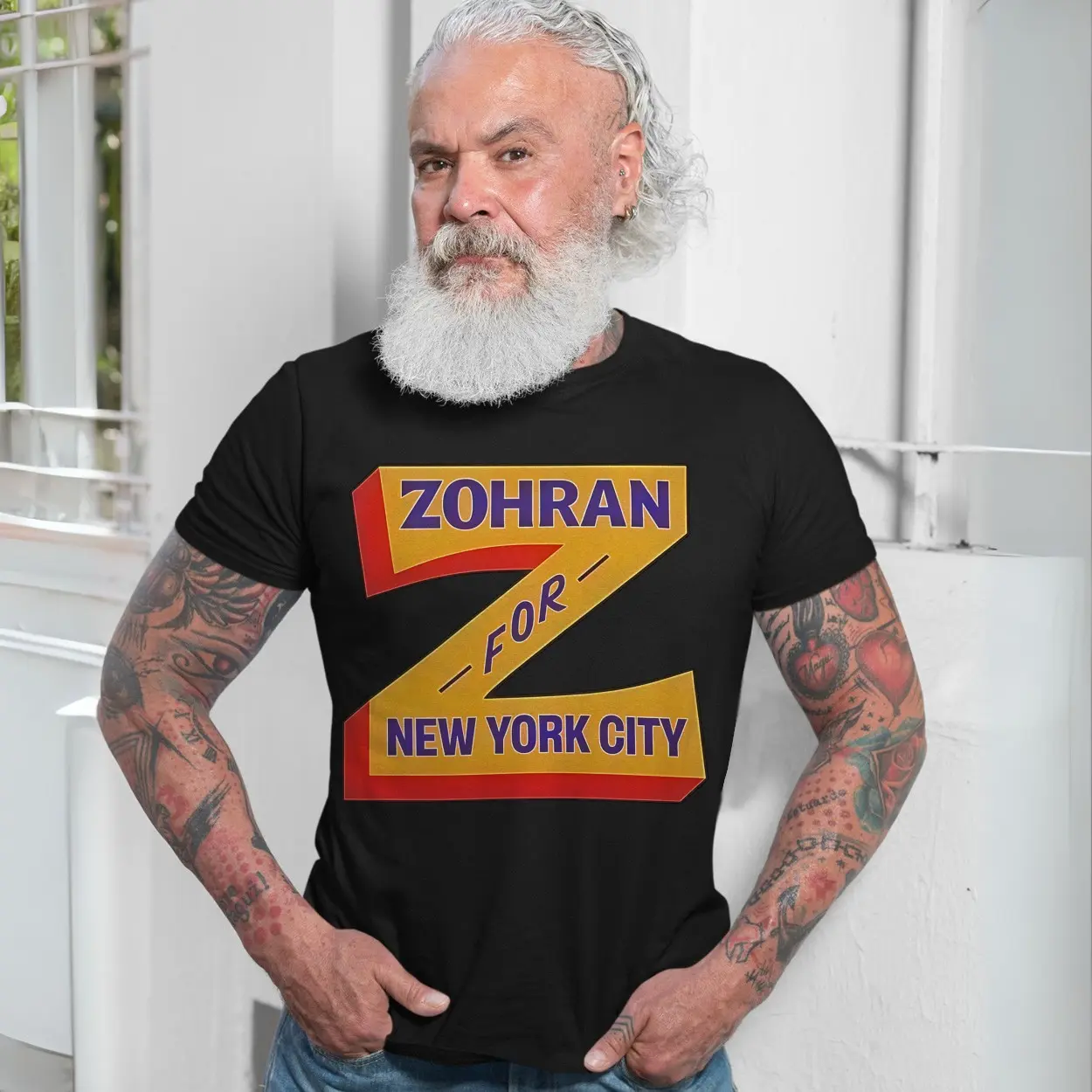 Zohran for New York City Campaign Support T Shirt 7 1.jpg