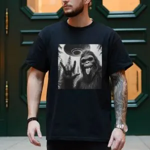 Bigfoot Alien UFO Funny Cryptid T-Shirt 10 Bigfoot Alien UFO Funny Cryptid T Shirt 4 1.jpg