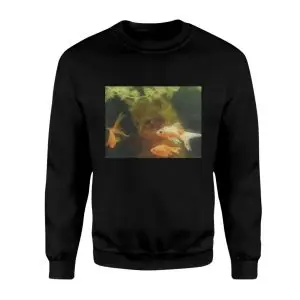 Cat Watching Goldfish Aquarium T-Shirt 8 Cat Watching Goldfish Aquarium T Shirt 3 1.jpg
