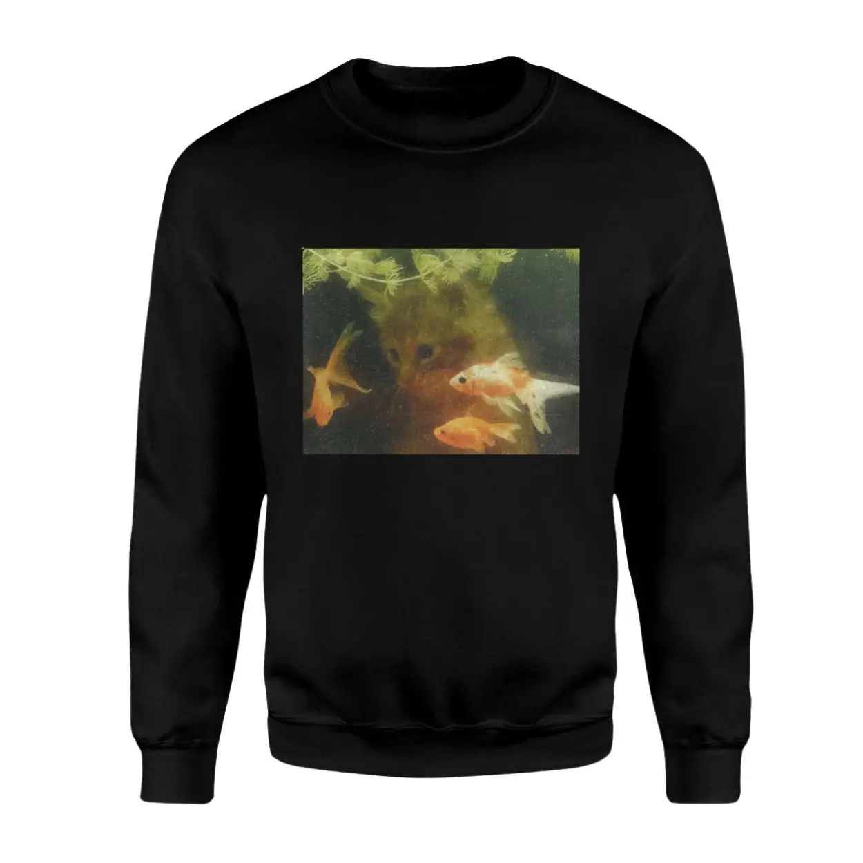 Cat Watching Goldfish Aquarium T-Shirt 3 Cat Watching Goldfish Aquarium T Shirt 3 1.jpg