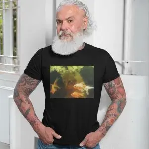 Cat Watching Goldfish Aquarium T-Shirt 11 Cat Watching Goldfish Aquarium T Shirt 6 1.jpg