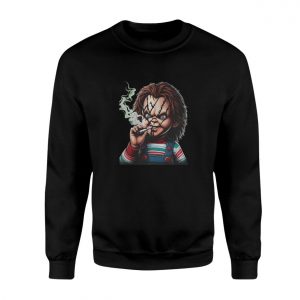 Chucky Smoking Funny Horror Movie Halloween T Shirt 3 1.jpg