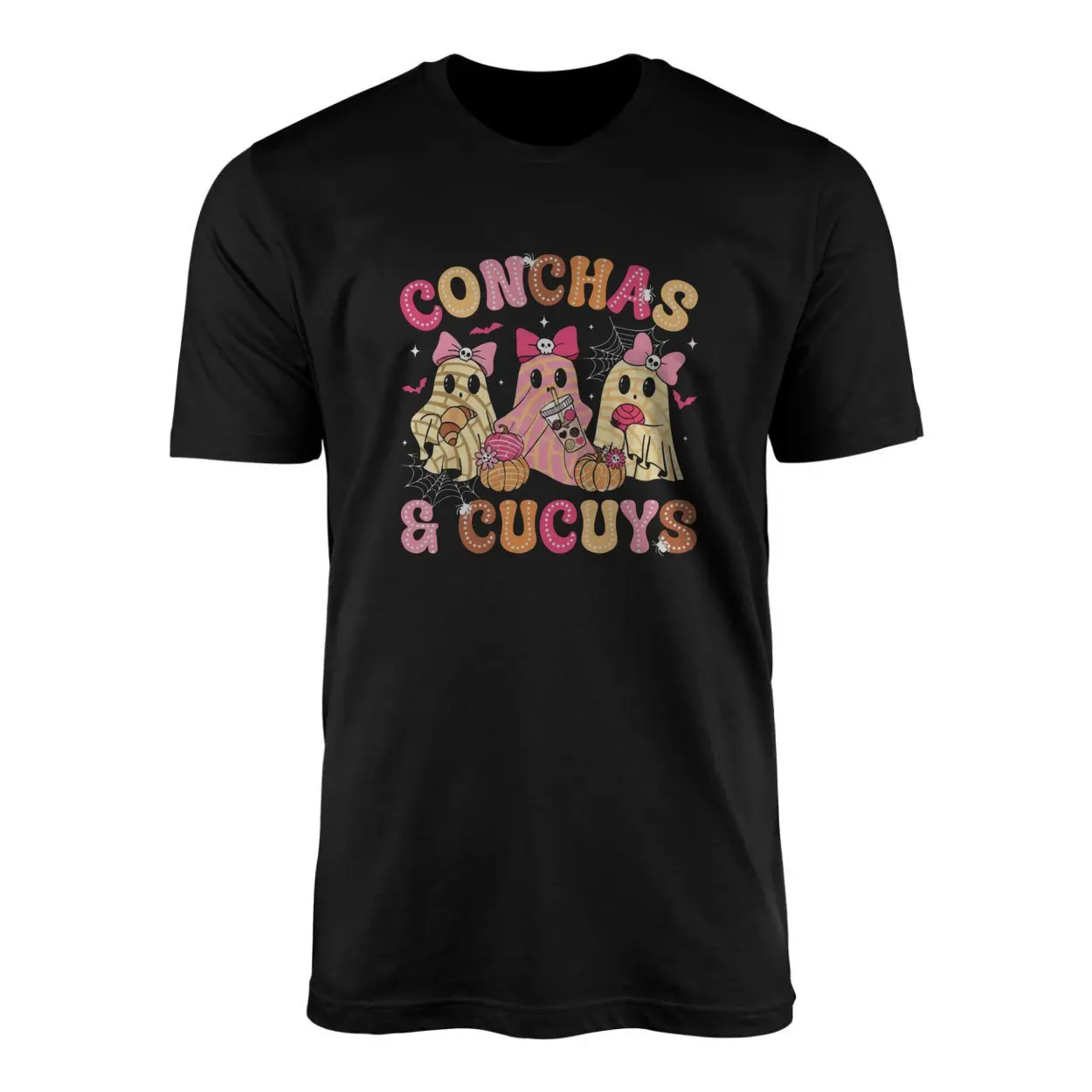 Conchas Cucuy Ghost Halloween T Shirt Cute Spooky Tee 1 1.jpg