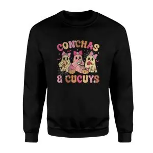 Conchas & Cucuy Ghost Halloween T-Shirt Cute Spooky Tee 9 Conchas Cucuy Ghost Halloween T Shirt Cute Spooky Tee 3 1.jpg