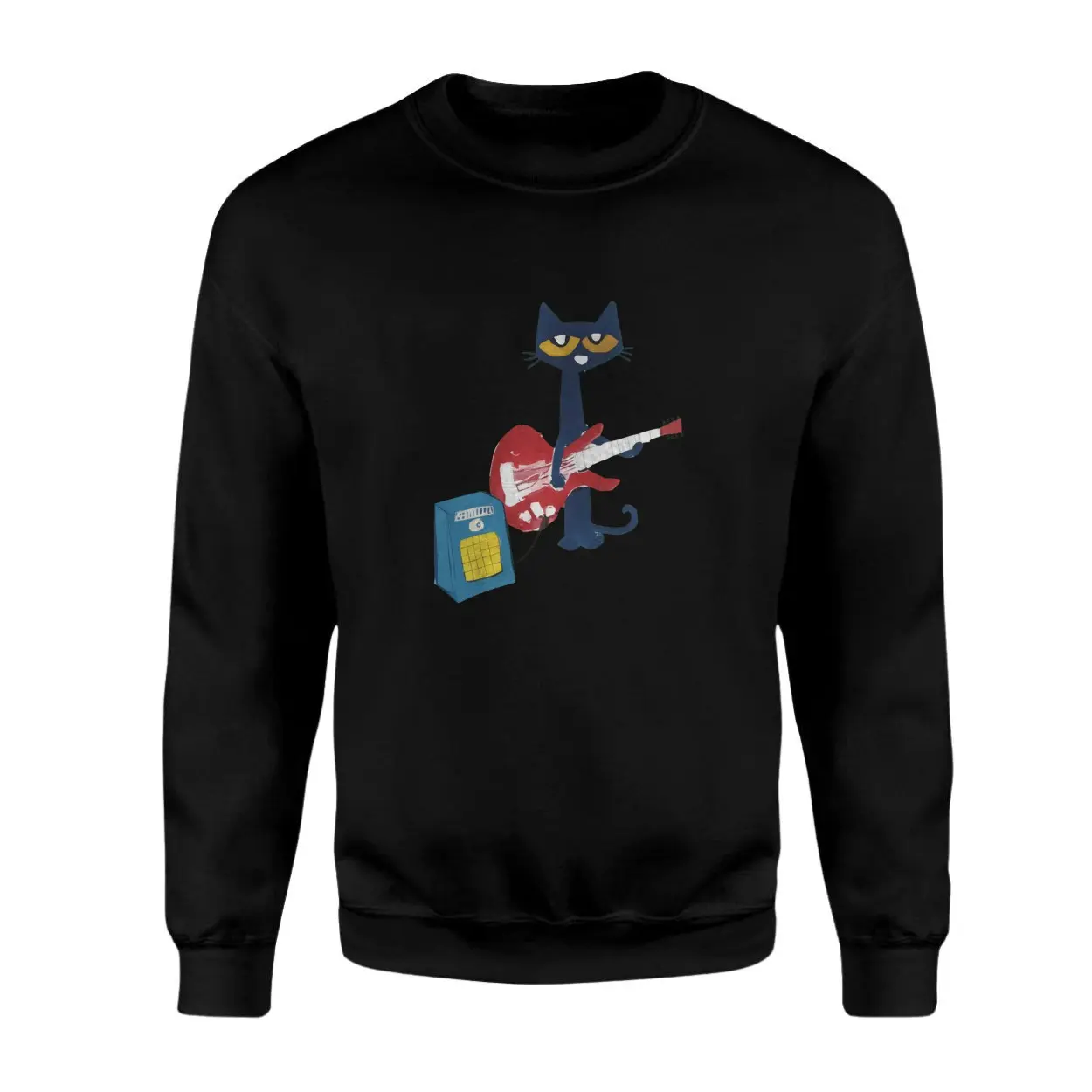 Cool Cat Playing Guitar T Shirt 3 1.jpg