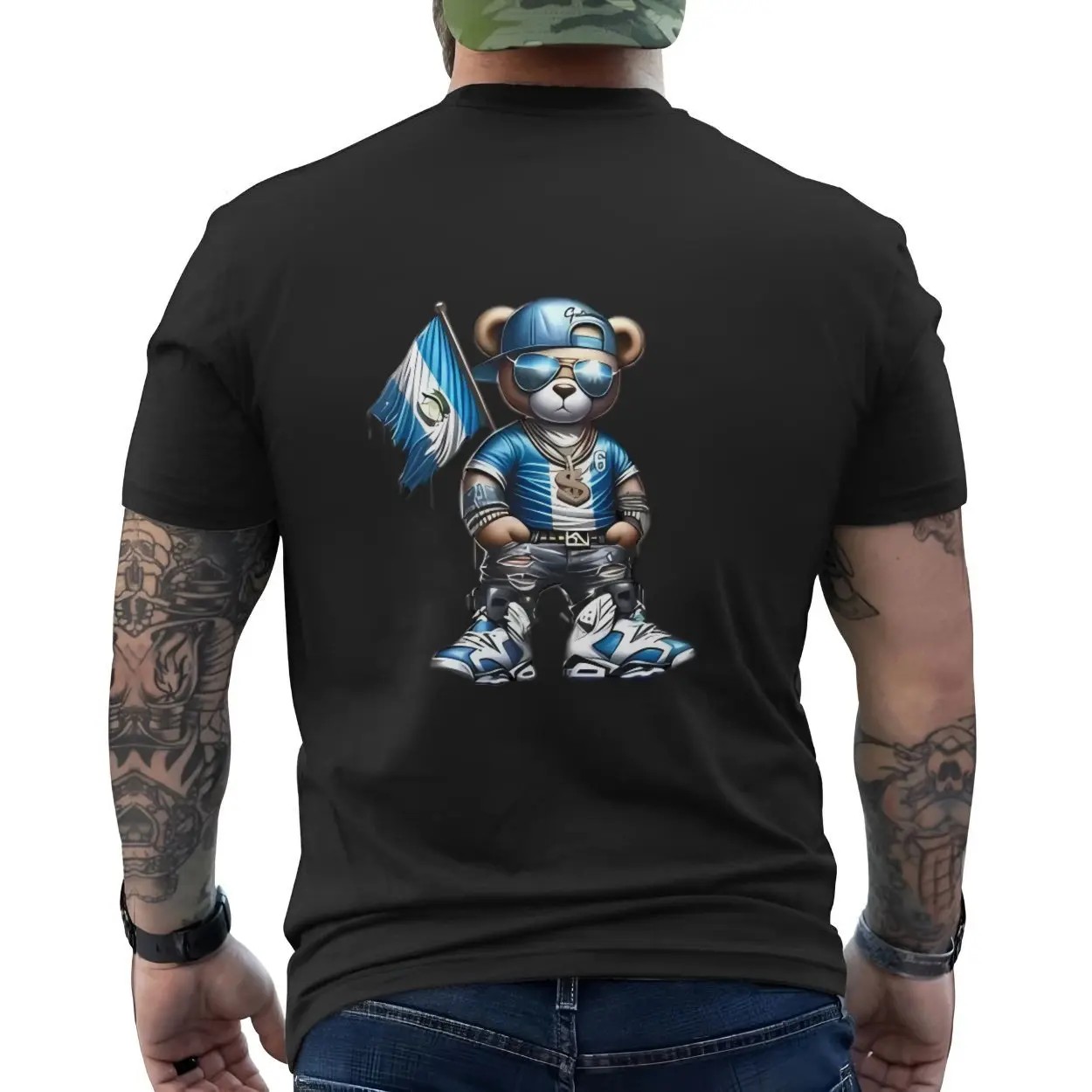 Cool Guatemala Bear Flag Streetwear T Shirt 5 1.jpg