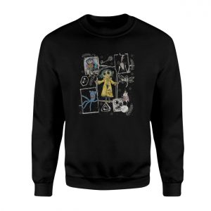 Coraline Movie Graphic T Shirt Creepy Aesthetic Tee 3 1.jpg