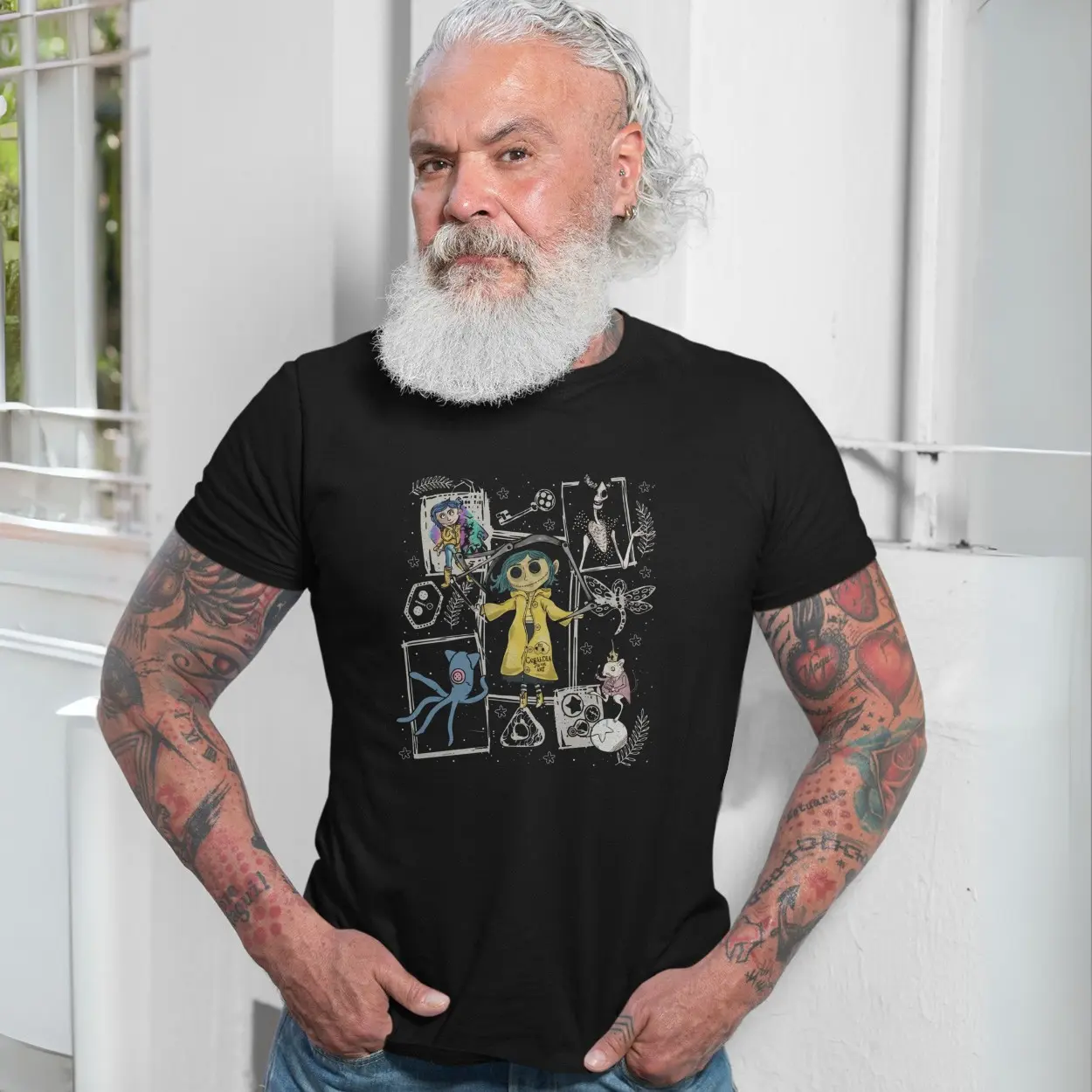 Coraline Movie Graphic T Shirt Creepy Aesthetic Tee 7 1.jpg