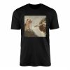 Creation of Adam Funny Cat Parody T Shirt 1 1.jpg