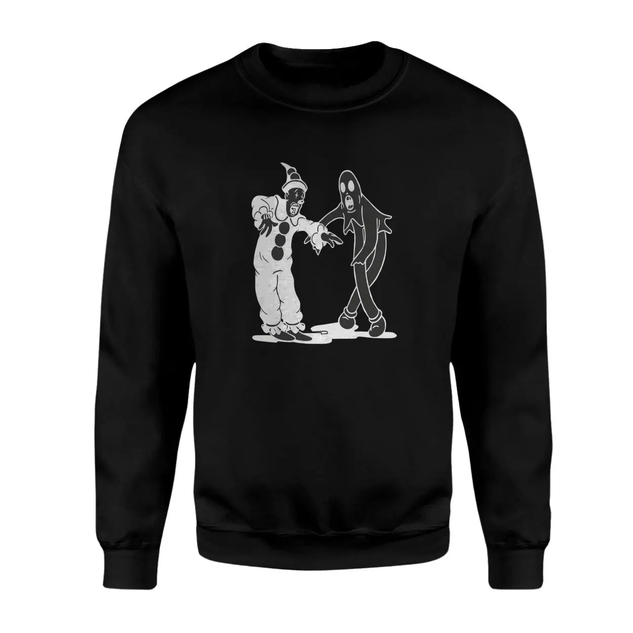 Creepy Clown Ghost Cartoon Graphic T Shirt 3 1.jpg