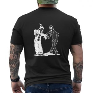 Creepy Clown Ghost Cartoon Graphic T Shirt 6 1.jpg