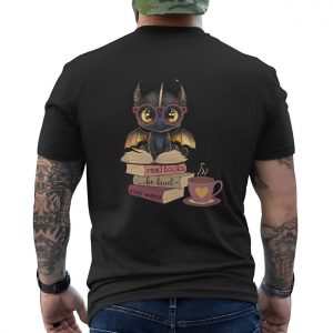 Cute Dragon Read Books Be Kind Stay Weird T Shirt 6 1.jpg