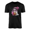 Cute Ghost with Pumpkin and Drink Funny Halloween T Shirt 1 1.jpg