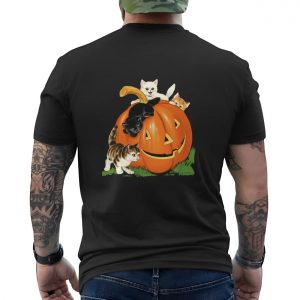 Cute Kittens Pumpkin Halloween T Shirt 5 1.jpg