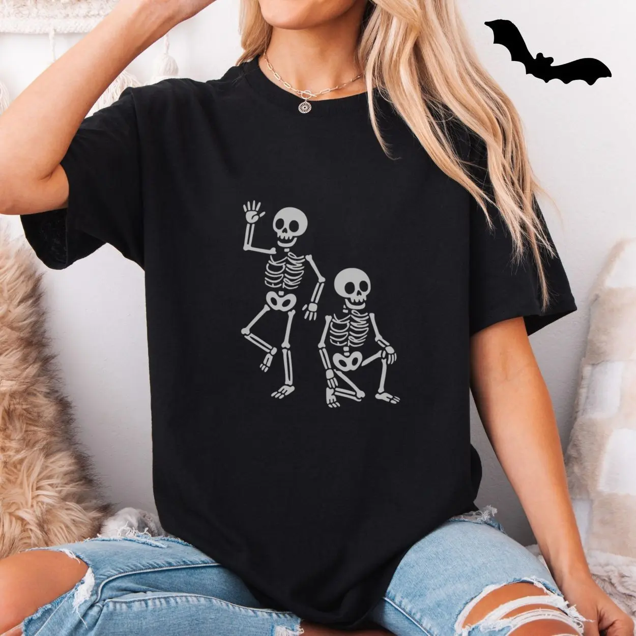 Dancing Skeletons Funny Halloween T Shirt 5 1.jpg