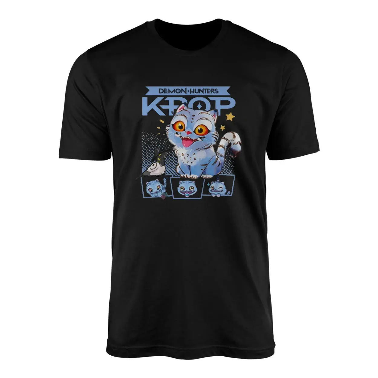 Demon Hunters Kpop Anime Cat T-Shirt 1 Demon Hunters Kpop Anime Cat T Shirt back 1 1.jpg