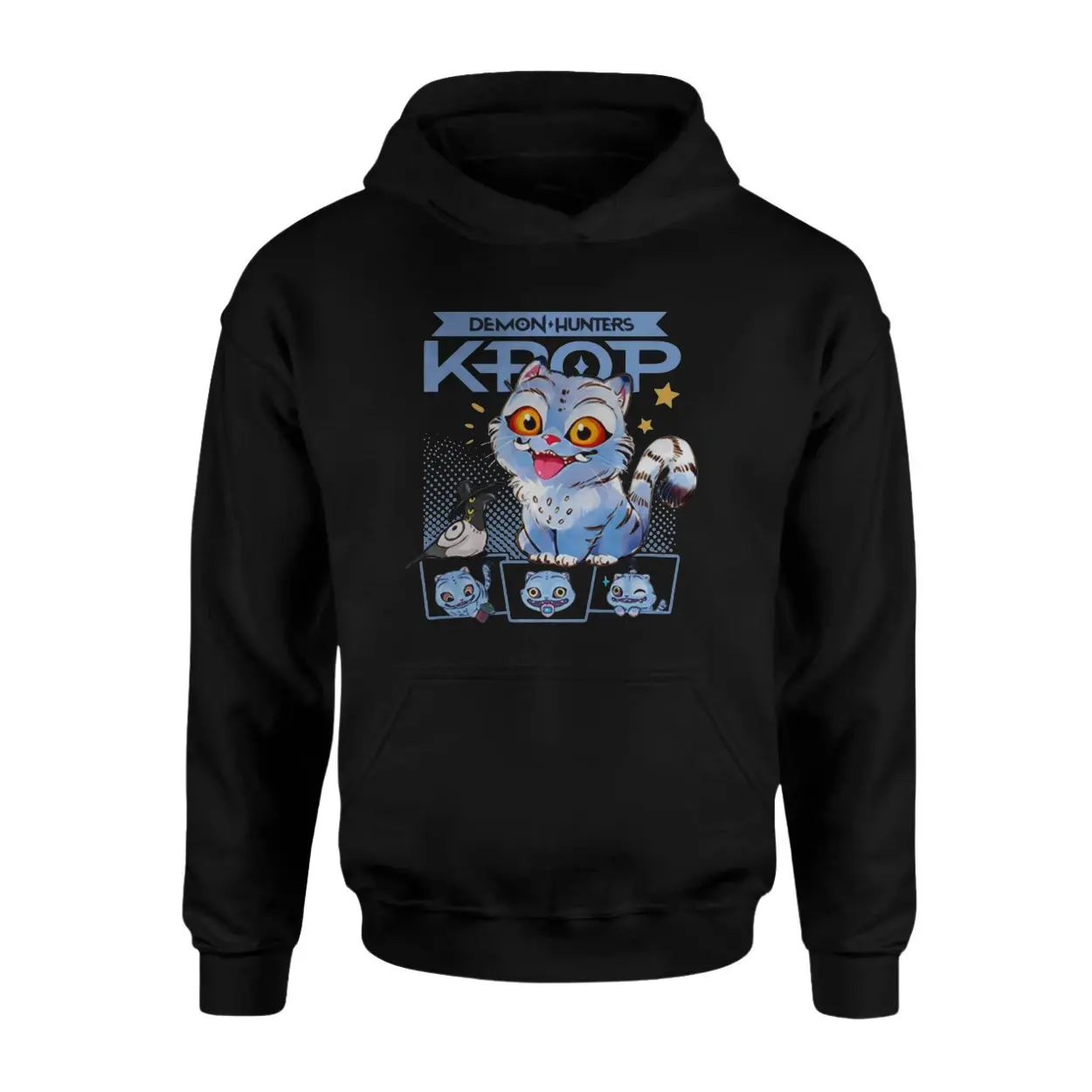 Demon Hunters Kpop Anime Cat T-Shirt 2 Demon Hunters Kpop Anime Cat T Shirt back 2 1.jpg