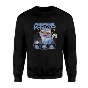 Demon Hunters Kpop Anime Cat T Shirt back 3 1.jpg