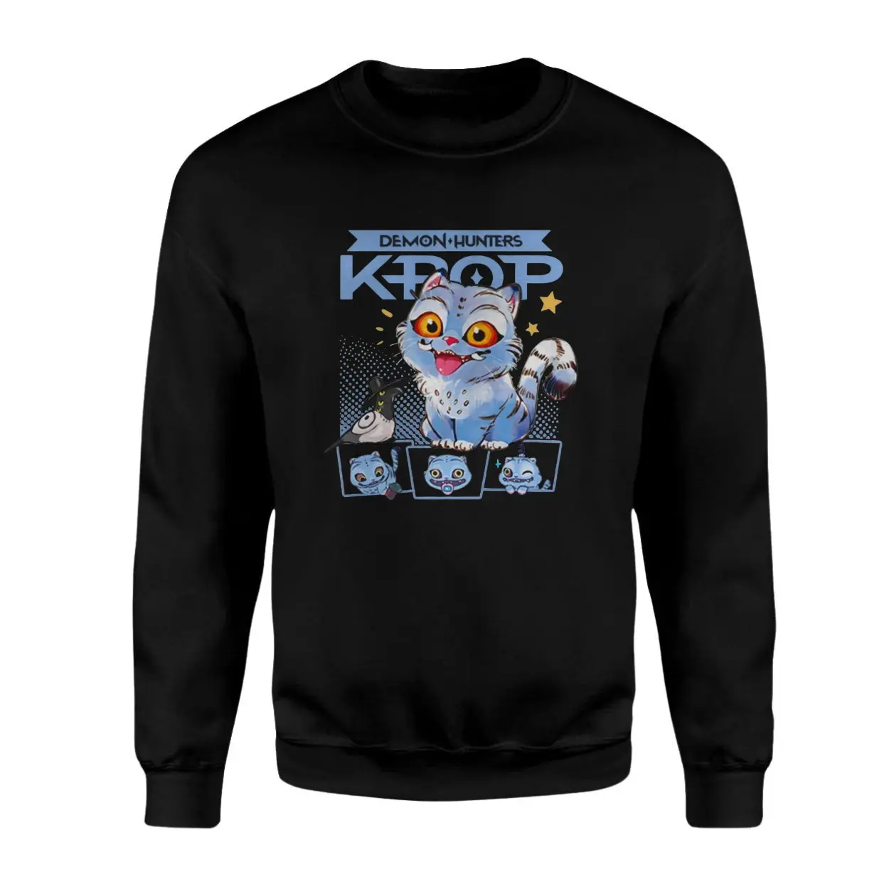 Demon Hunters Kpop Anime Cat T-Shirt 3 Demon Hunters Kpop Anime Cat T Shirt back 3 1.jpg