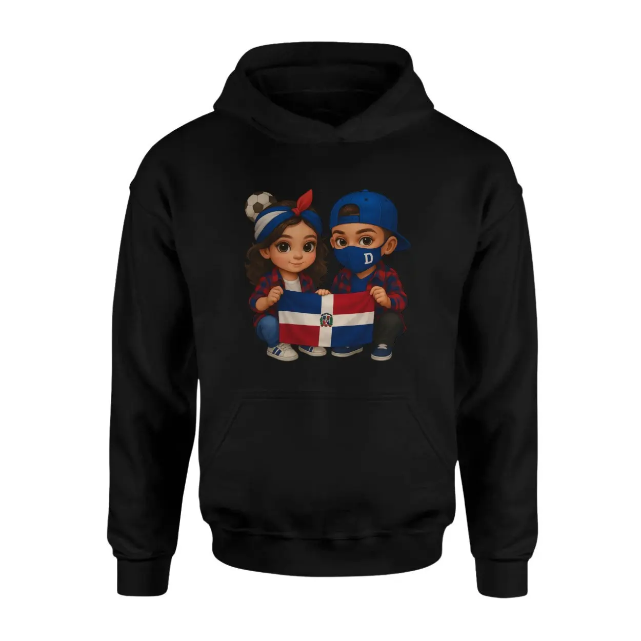 Dominican Republic Flag Kids T Shirt 2 1.jpg